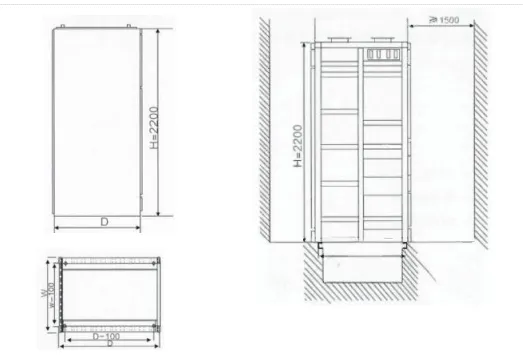 Низковольтный распределительный шкаф выдвижного исполнения GCK (4)