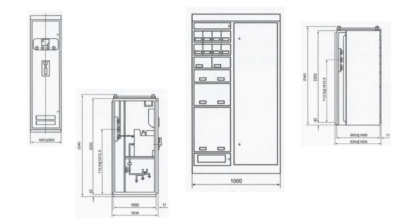 Низковольтный распределительный шкаф выдвижного исполнения MNS (4)